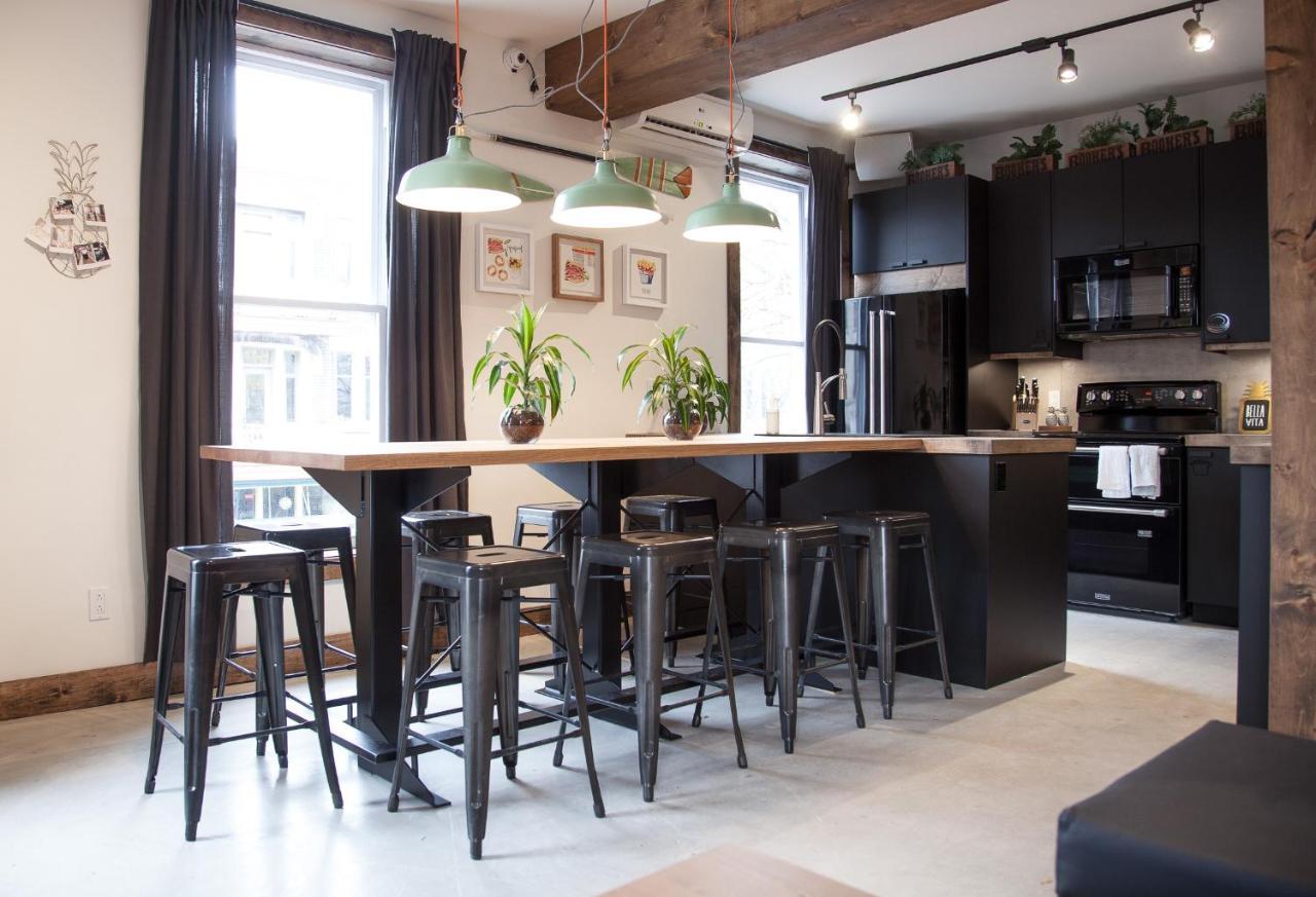 Le Bed & Cocktail - Appartement Sur L'Avenue Du Mont-Royal Montréal Dış mekan fotoğraf